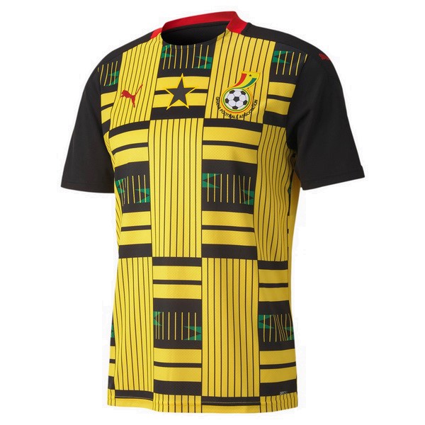 Thailande Maillot Football Ghana Exterieur 2020 Jaune